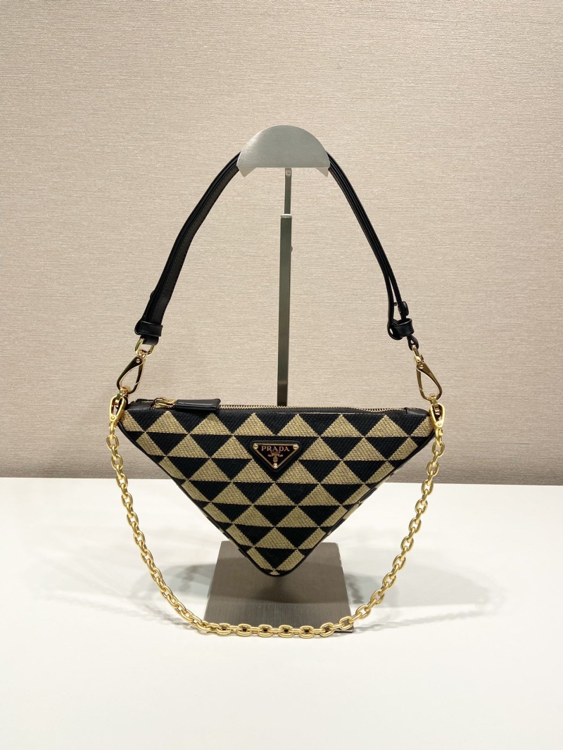 Pra*a triangle pouch